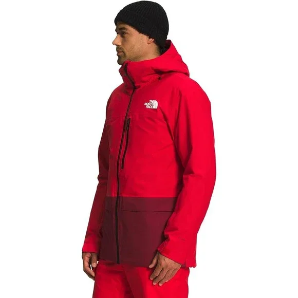 The North Face Sickline Jacket Men's 2XL Red Waterproof Full Zip Hooded PHC160 - Picture 3 of 12
